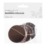 banderin-con-circulos-simplicity