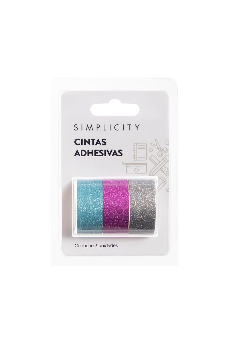 cintas-adhesiva-simplicity-glitter-x-3-un