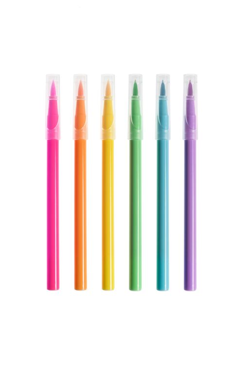 Marcadores Pincel Simplicity Colorfull x 6 un