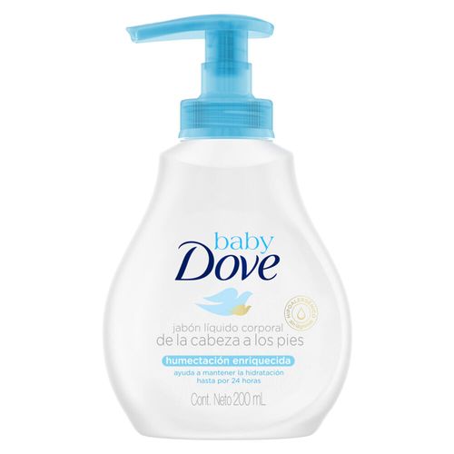 Jabón Líquido Corporal Baby Dove Humectación Enriquecida x 200 ml