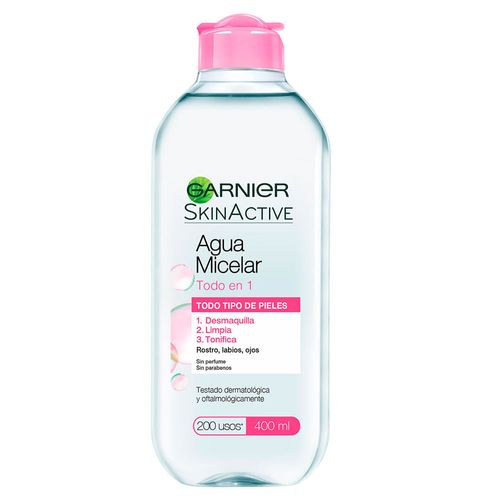 Agua Micelar Garnier Skin Active x 400 ml