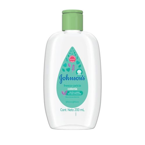 Colonia para Bebé Johnson & Johnson Fresca Caricia Suave x 200 ml