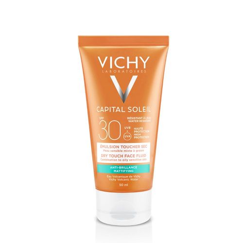 Protector Solar Vichy Idéal Soleil Toque Seco FPS 30 x 50 ml