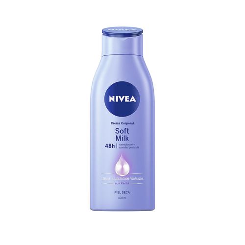 Crema Hidratante Nivea Soft Milk x 400 ml