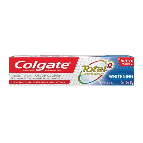 Crema Dental Colgate Total 12 Whitening x 90 g