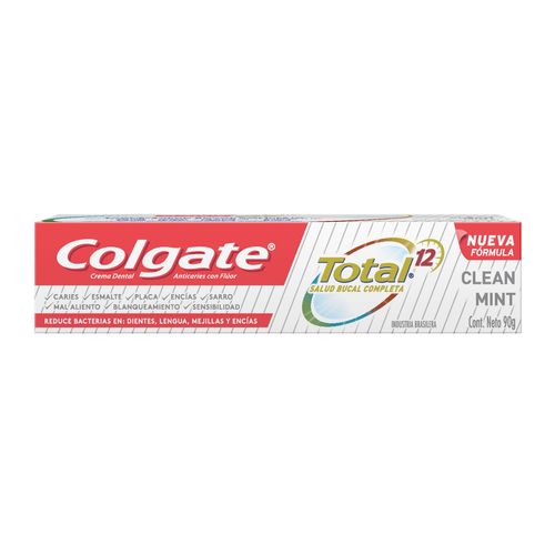 Crema Dental Colgate Total 12 Clean Mint x 90 Gr