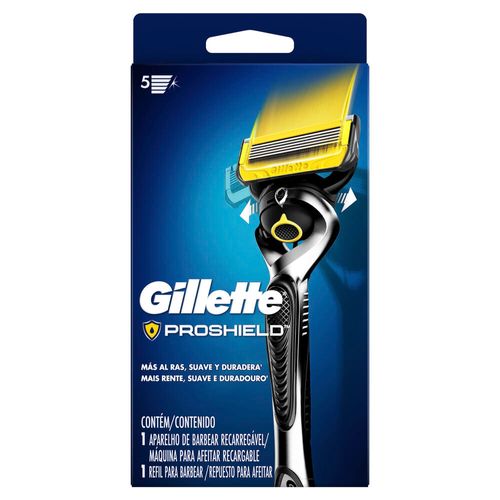 Máquina para Afeitar Gillette Proshield Recargable