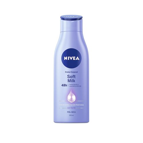 Crema Nivea humectación y suavidad x 250 ml