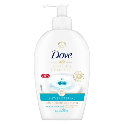 Jabón Líquido Dove Antibacterial x 250 ml