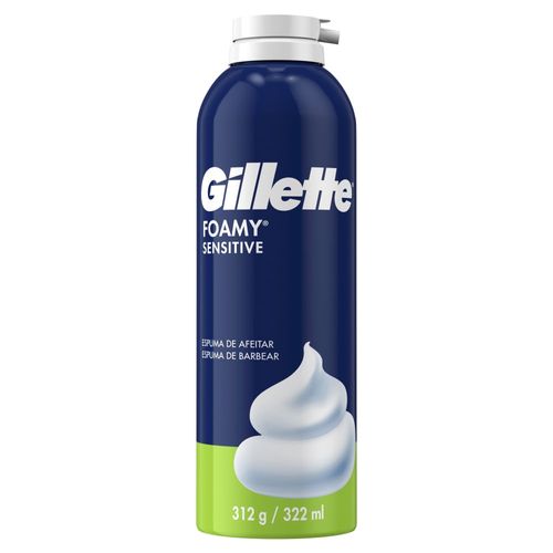 Espuma de Afeitar Gillette Foamy Piel Sensible x 322 ml