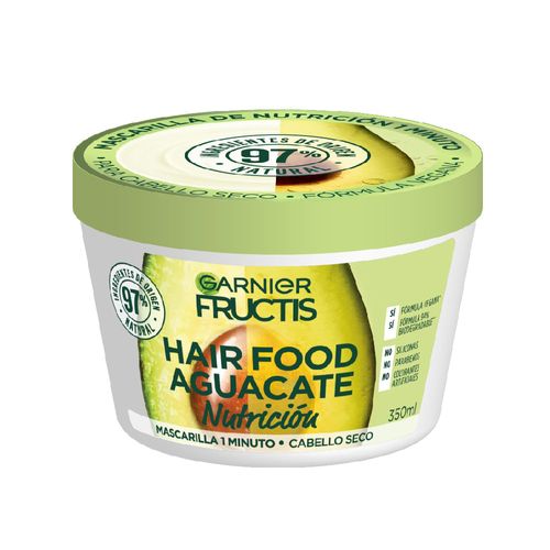 Tratamiento Fructis Garnier Hair Food Máscara de Nutrición x 350 ml