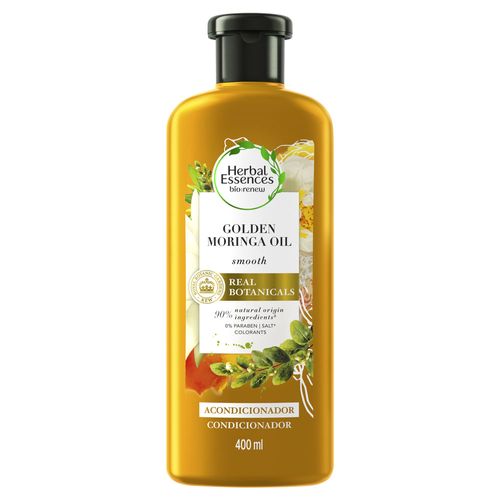 Acondicionador Herbal Essences Golden Moringa Oil x 400 ml