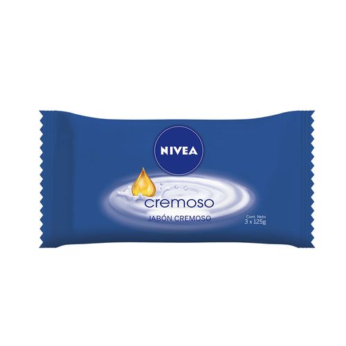 Jabón Cremoso Nivea 3 x 125 gr