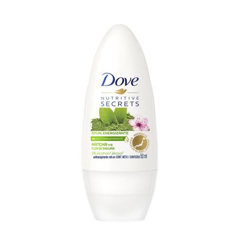 Antitranspirante Dove Matcha en Roll On x 50 ml