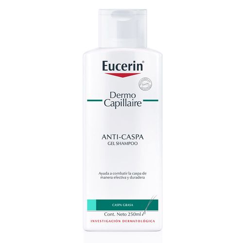 Shampoo Gel Anticaspa Eucerin DermoCapillaire para Dermatitis Seborreica x 250 ml