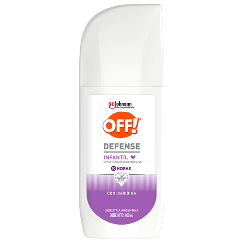 Repelente para Mosquitos Off Defense Infantil Spray x 100 ml