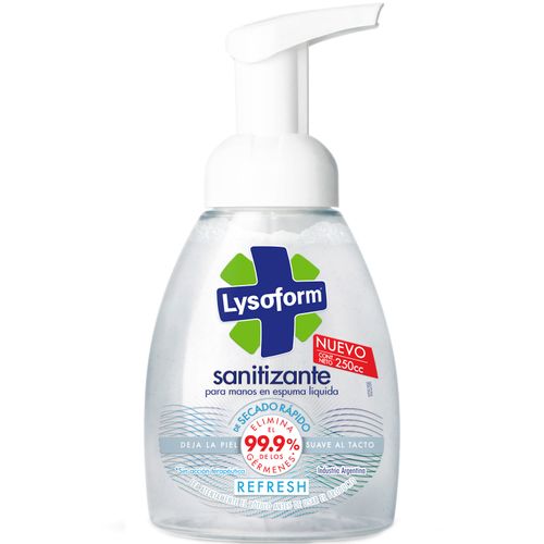 Sanitizante para manos Refresh x 250 cc