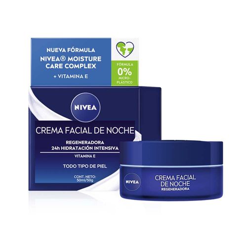 Crema Facial Hidratante Noche Nivea Essentials x 50 ml