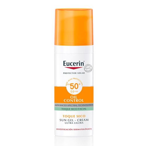 Protector Solar Eucerin Oil Control Sun Gel Fps 50 x 50 ml