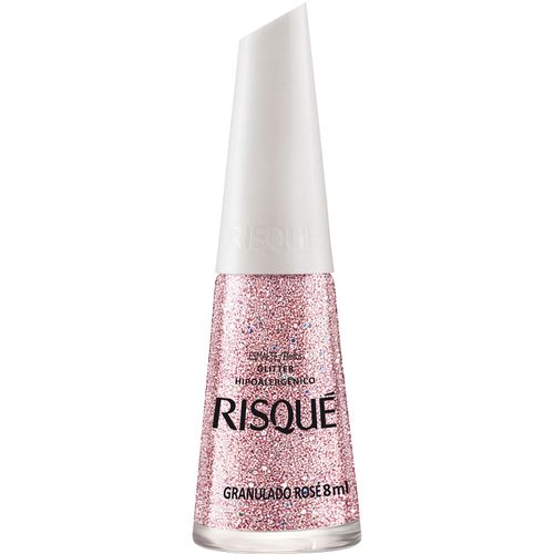 Esmalte de Uñas Color Risqué Granulado Rose x 8 ml