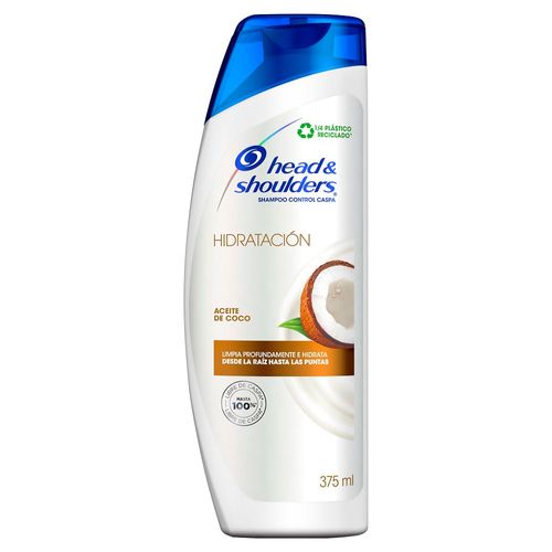 Head & Shoulders Hidratación Aceite de Coco Shampoo Control Caspa 375 ml