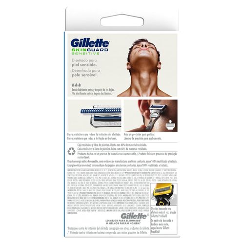 Máquina de Afeitar Gillette Skinguard para Piel Sensible