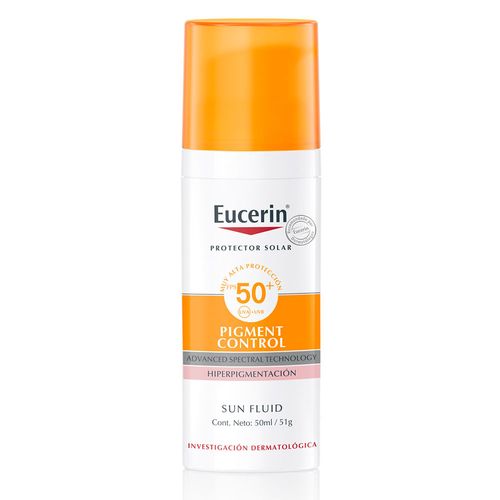 Protector Solar Facial Pigment Control Eucerin para Todo Tipo de Piel Fps 50 x 50 ml