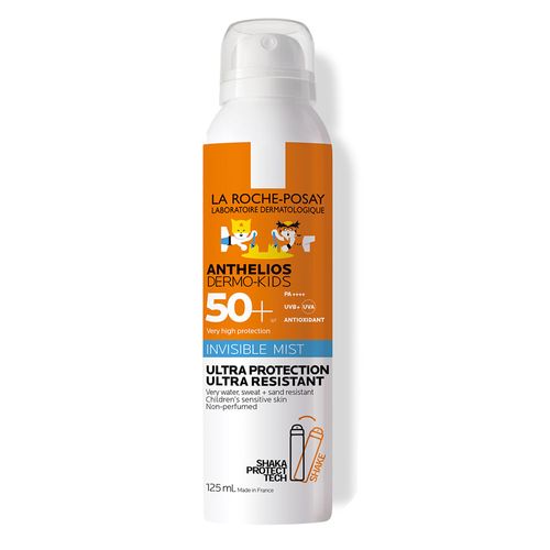 Protector Solar La Roche-Posay Anthelios Dermopediátrico Neblina Invisble Spf 50+ x 125 ml