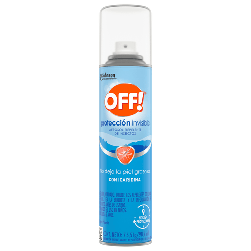 Repelente para Mosquitos OFF! Protección Invisible Aerosol x 98,7 ml