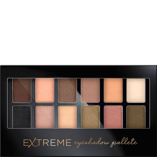 Paleta de Sombras Extreme The Palette 12 Dorados