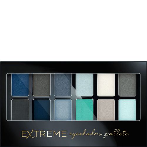 Paleta de Sombras Extreme The Palette 12 Azules