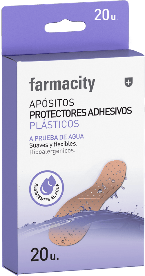 Apósitos Protectores Adhesivos Farmacity x 20 un