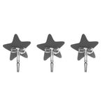 ganchos-para-pared-simplicity-acero-inoxidable-estrella-x-3-un