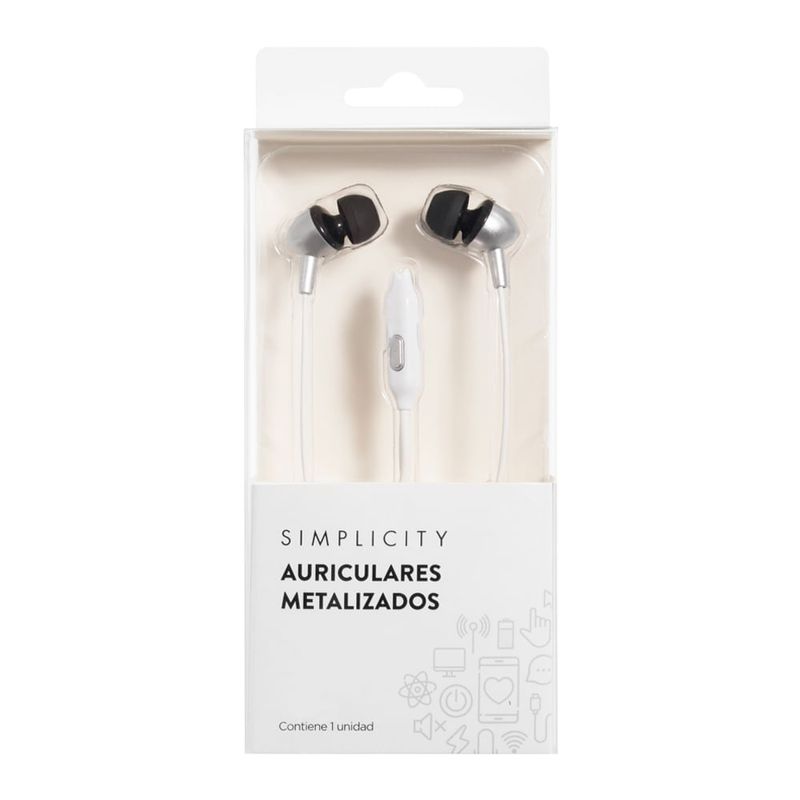auriculares-simplicity-con-microfono-metalizados