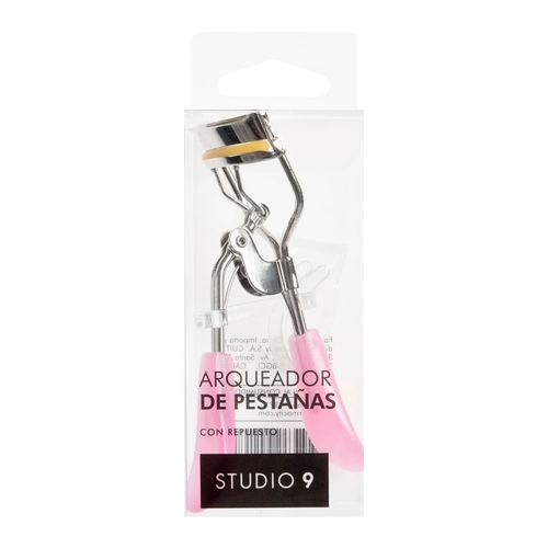 Arqueador de Pestañas Studio 9 con Repuesto x 1 un