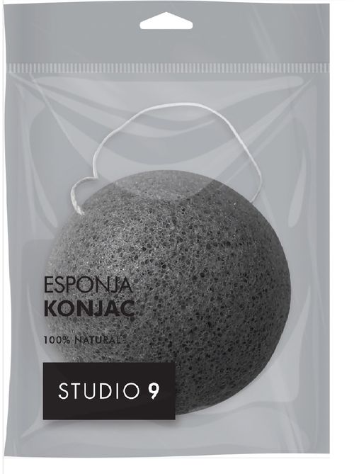 Esponja Facial Studio 9 Konjac Beauty x 1 Un