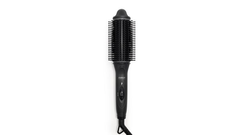 Cepillo Alisador y Rizador de Pelo Studio 9 Professional Thermal Brush