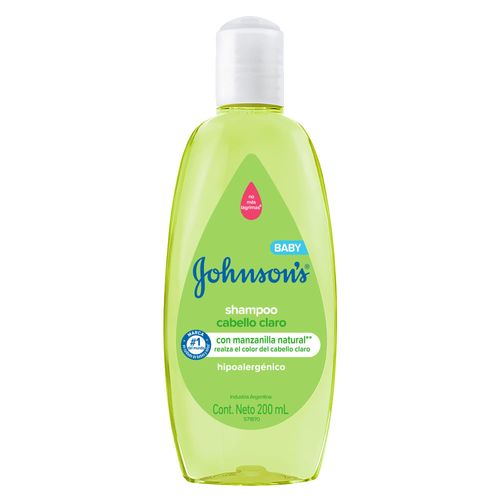 Shampoo Johnson's Baby Cabello Claro x 200 ml