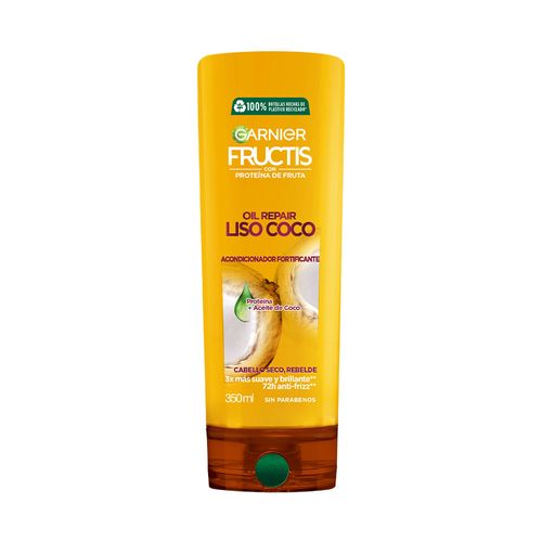 Acondicionador Fructis Garnier Oil Repair Liso Coco x 350 ml