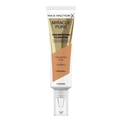 Base de Maquillaje Max Factor Miracle Pure SPF30 Bronze 80 x 30 ml