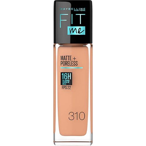 Base Líquida de Maquillaje Maybelline Fit Me Matte Sun Beige 310 x 30 ml