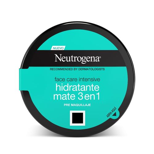Crema Facial Neutrogena Hidratante Intesiva Mate 3 en 1 x 100 g