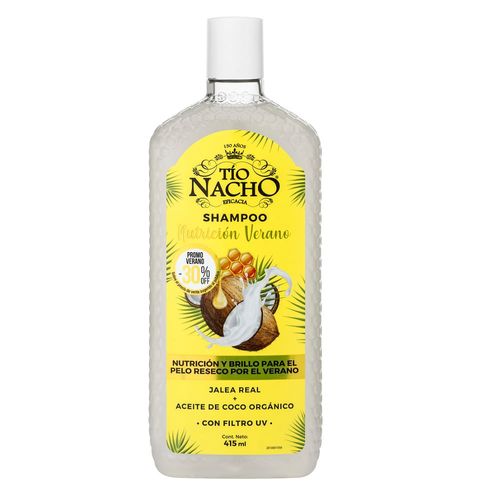 Shampoo Tío Nacho Nutrición Verano x 415 ml
