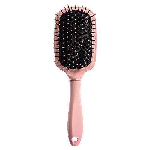 Cepillo de Cabello Studio 9 Neumático Cuadrado Rosa Pastel