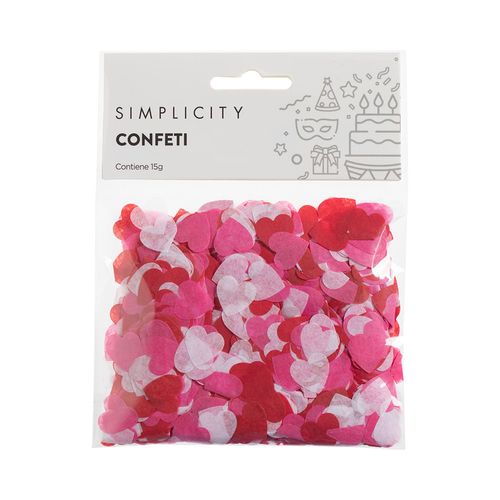 Confetti Simplicity Rosa Party x 15 g