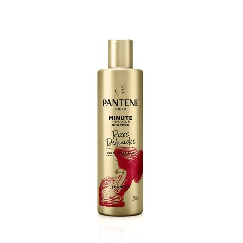 Shampoo Pantene Minute Miracle Rizos Definidos x 270 ml