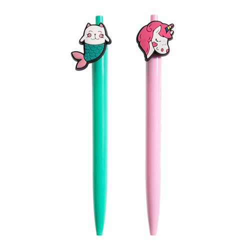 Set Simplicity Lapicera Unicornio x 2 un