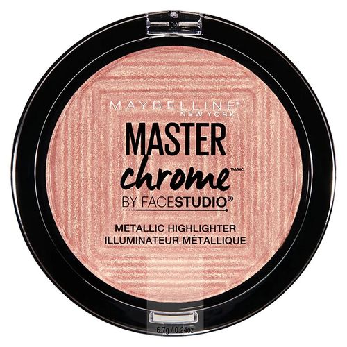 Iluminador Facial Compacto Maybelline Master Chrome Molten Gold