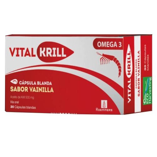 Omega Krill Roemmers 30 x Cápsulas Blandas