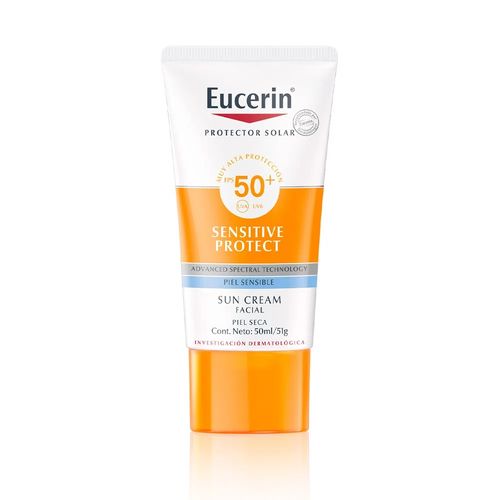 Protector Solar Eucerin Sensitive Protect Sun Fps 50 x 50 ml